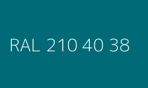 Colour RAL 210 40 38