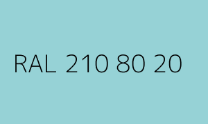 Colour RAL 210 80 20