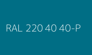 Colour RAL 220 40 40-P