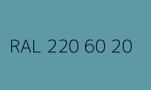 Colour RAL 220 60 20