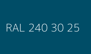 Colour RAL 240 30 25