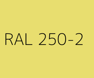 Colour RAL 250-2 