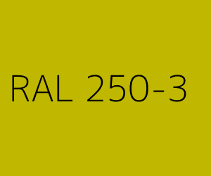 Colour RAL 250-3 
