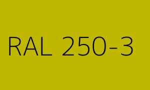 Colour RAL 250-3