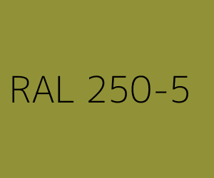 Colour RAL 250-5 