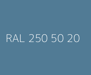 Colour RAL 250 50 20 MALLORCA BLUE
