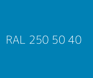 Colour RAL 250 50 40 PRIMAL BLUE