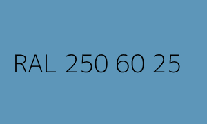 Colour RAL 250 60 25