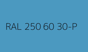 Colour RAL 250 60 30-P
