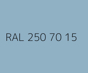Colour RAL 250 70 15 CHALK BLUE
