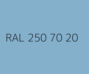 Colour RAL 250 70 20 MEDIUM BLUE