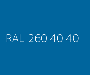 Colour RAL 260 40 40 NAVY BLUE
