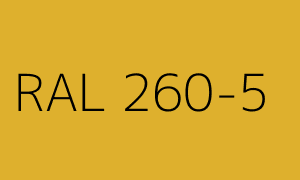 Colour RAL 260-5