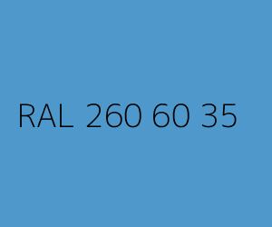 Colour RAL 260 60 35 BRILLIANT BLUE