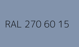 Colour RAL 270 60 15