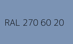 Colour RAL 270 60 20