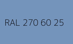 Colour RAL 270 60 25