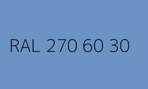 Colour RAL 270 60 30