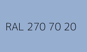 Colour RAL 270 70 20