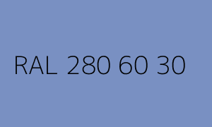 Colour RAL 280 60 30