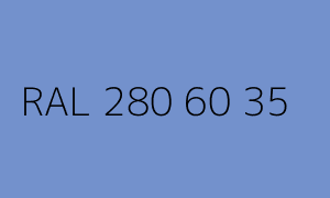 Colour RAL 280 60 35
