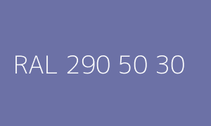 Colour RAL 290 50 30