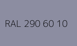 Colour RAL 290 60 10