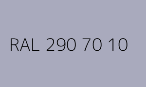 Colour RAL 290 70 10