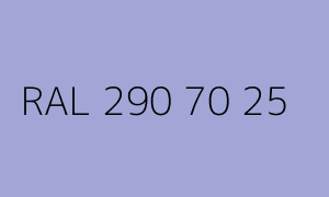 Colour RAL 290 70 25