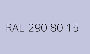 Colour RAL 290 80 15