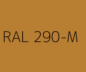 Colour RAL 290-M 
