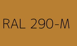 Colour RAL 290-M
