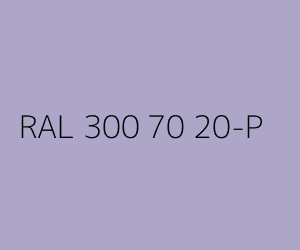 Colour RAL 300 70 20-P 