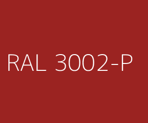 Colour RAL 3002-P CARMINE RED