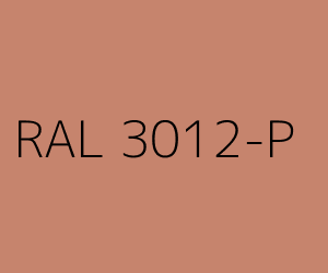 Colour RAL 3012-P BEIGE RED