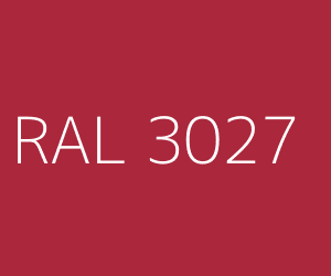 Colour RAL 3027 RASPBERRY RED