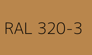 Colour RAL 320-3