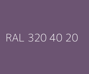 Colour RAL 320 40 20 BASIL MAUVE