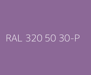 Colour RAL 320 50 30-P 