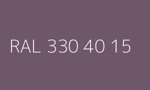 Colour RAL 330 40 15