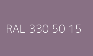 Colour RAL 330 50 15