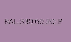 Colour RAL 330 60 20-P