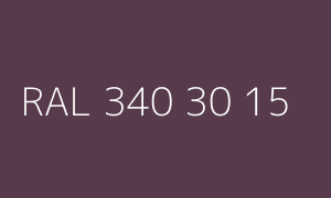 Colour RAL 340 30 15
