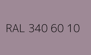 Colour RAL 340 60 10