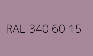 Colour RAL 340 60 15