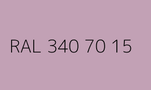 Colour RAL 340 70 15