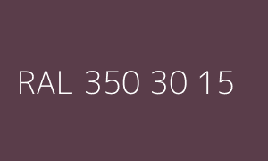 Colour RAL 350 30 15