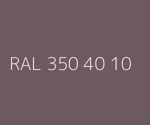 Colour RAL 350 40 10 AUBERGINE GREY