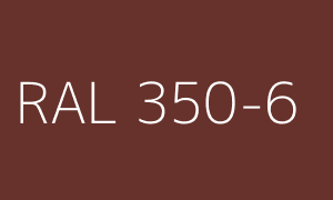 Colour RAL 350-6