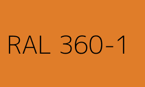 Colour RAL 360-1